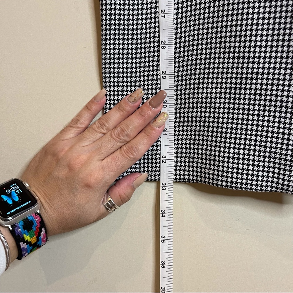 Checked Pattern Midi Skirt -R-11 - Picture 9 of 9